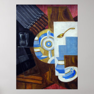 Rozanova - Sideboard With Dishes 1915 Poster