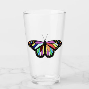 RP colourful butterfly Glass