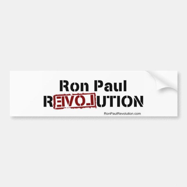 RP revolution bumber sticker (Front)