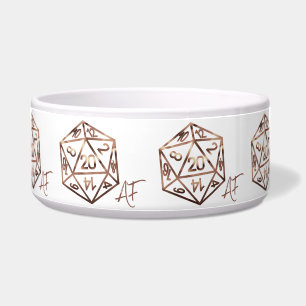 RPG Crit AF   Copper Fantasy Tabletop Gamer Dice