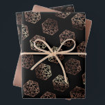 RPG Dice | Copper Fantasy Retro Tabletop PnP Gamer Wrapping Paper Sheet<br><div class="desc">"It's beginning to look a lot like Critmas!" That means it's GAME ON! with GEEK CHIC GAMER XMAS THEME! Novelty RPG design perfect for any old school tabletop pen/pencil and paper (PnP) fantasy role player featuring a 20-sided dnd polyhedral dice with a natural 20 crit roll for the roleplaying magical...</div>