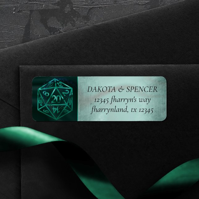 RPG Dice | Emerald Fantasy Tabletop Gamer Address (Creator Uploaded)