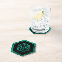 RPG Dice | Emerald Fantasy Tabletop Retro Gamer