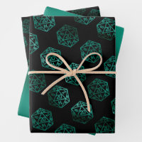 RPG Dice | Emerald Fantasy Tabletop Retro Gamer