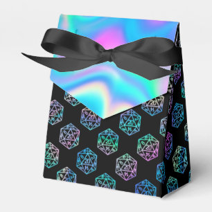 RPG Dice   Holo Fantasy Retro Tabletop PnP Gamer Favour Box