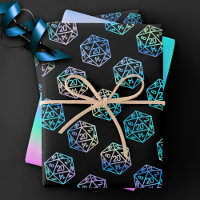 RPG Dice | Holo Old School Tabletop PnP Roleplayer
