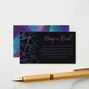 RPG Dice   Nebula Fantasy Tabletop Books Request Enclosure Card