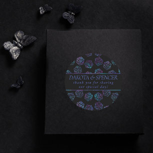 RPG Dice Nebula Fantasy Tabletop Gamer Custom Classic Round Sticker