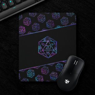 RPG Dice   Nebula Fantasy Tabletop Retro PnP Gamer Mouse Mat