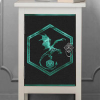 RPG Dragon | Emerald Green Fantasy Tabletop Gamer