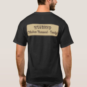 RPG Family - Class Husband A - Stats T-Shirt