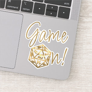 RPG Game On   Gold Fantasy Tabletop Retro Gamer