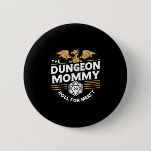 Rpg Gamer Apparel Tabletop Games 6 Cm Round Badge