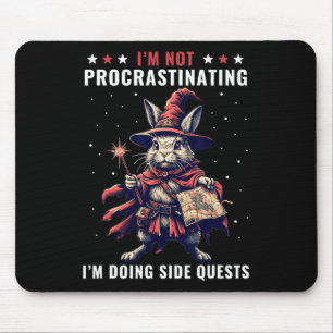 Rpg Gamer Not Procrastinating Doing Side Quests Me Mouse Mat