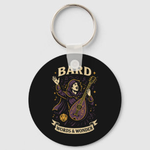 Rpg Gamer Rd D20 Dice Nerdy Geek Men Women Kids Key Ring