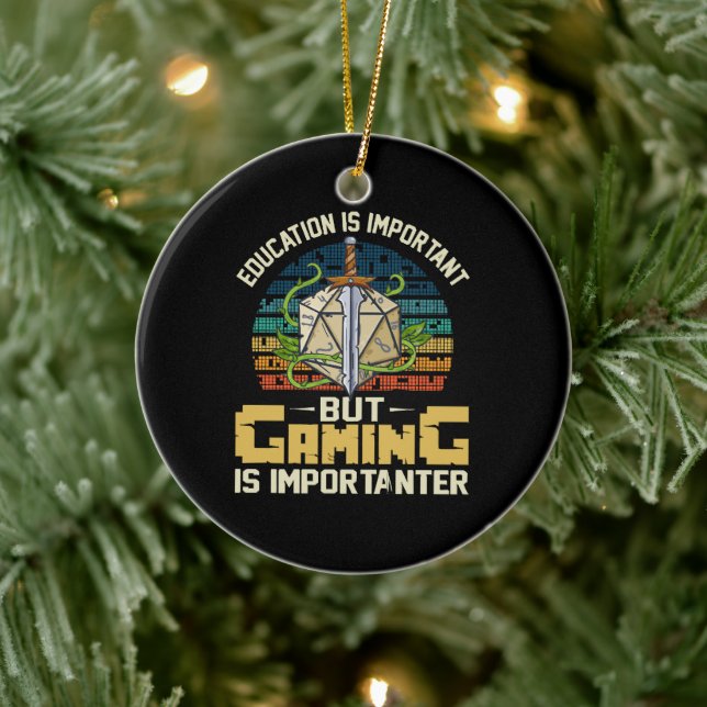 rpg gaming is importanter ceramic tree decoration (Tree)