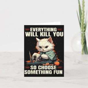 Rpg Gaming Role Playing D20 Tabletop Games Funny R Card