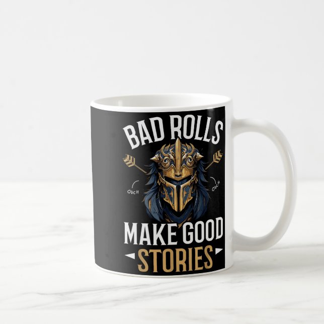 Rpg Gaming Role Playing D20 Tabletop Games Funny R Coffee Mug (Right)