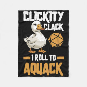Rpg Gaming Role Playing D20 Tabletop Games Funny R Fleece Blanket
