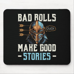 Rpg Gaming Role Playing D20 Tabletop Games Funny R Mouse Mat