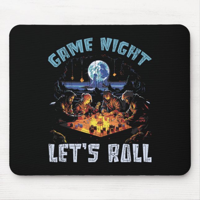 Rpg Gaming Role Playing D20 Tabletop Games Funny R Mouse Mat (Front)