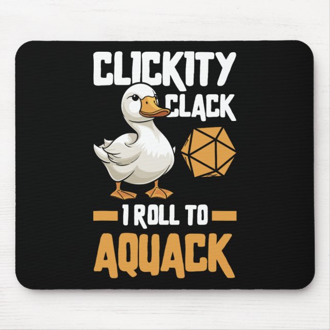 Rpg Gaming Role Playing D20 Tabletop Games Funny R Mouse Mat (Front)