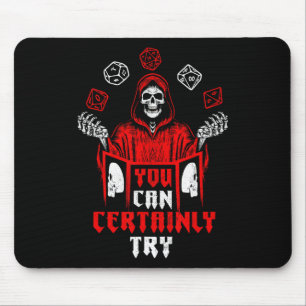 Rpg Gaming Skeleton You Can Certainly Try Gamer Pl Mouse Mat