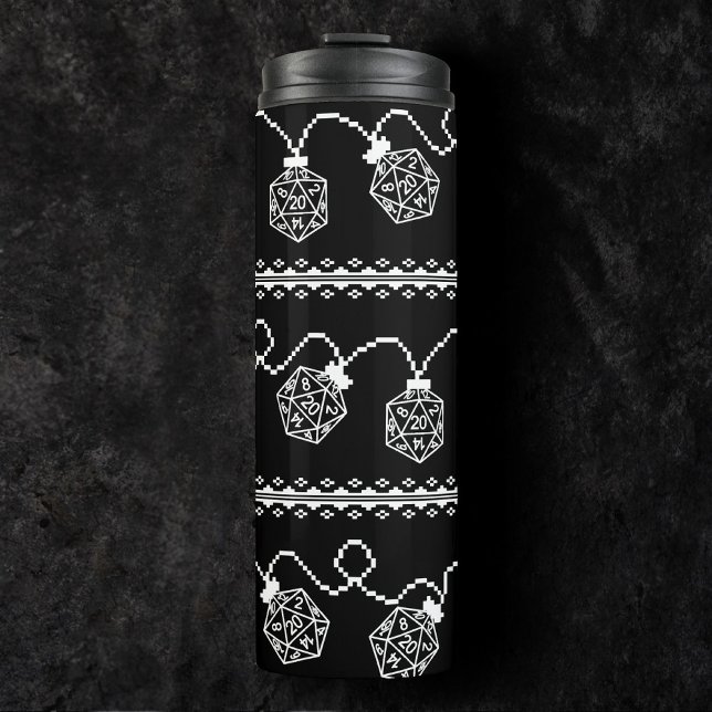 RPG Lights Classic | Fantasy Tabletop Gamer Dice Thermal Tumbler (Creator Uploaded)