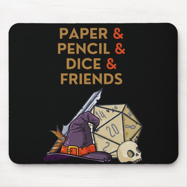Rpg Mouse Pad (Front)