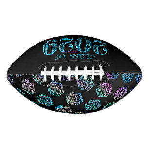 RPG Year   Holo Retro Tabletop Role Player Dice American Football