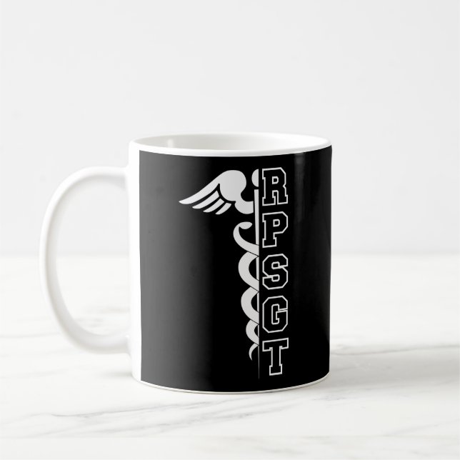 Rpsgt Respiratory Therapist Sleep Technologist Cad Coffee Mug (Left)