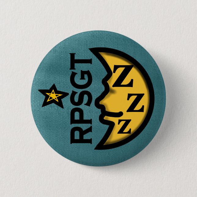 RPSGT Sleep by Slipperywindow 6 Cm Round Badge (Front)