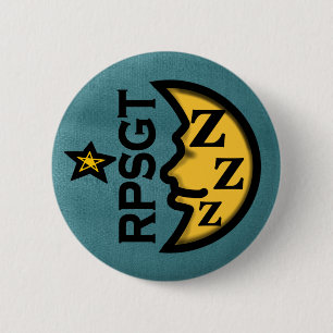 RPSGT Sleep by Slipperywindow 6 Cm Round Badge