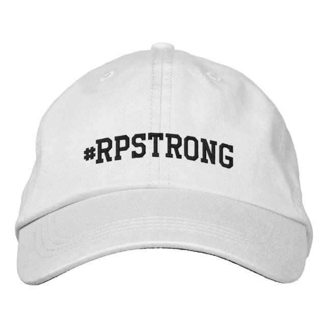 #RPSTRONG EMBROIDERED HAT (Front)