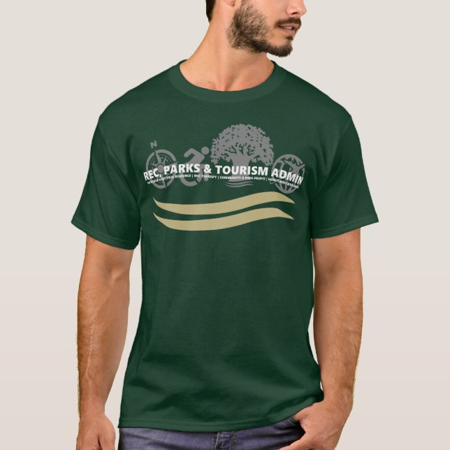 RPTA Green Swoop T-Shirt (Front)