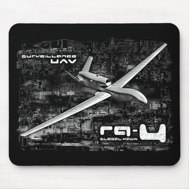 RQ-4 Global Hawk Mouse Mat (Front)