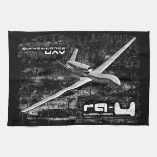 RQ-4 Global Hawk Tea Towel