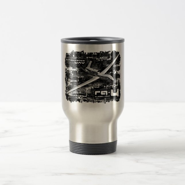 RQ-4 Global Hawk Travel Mug (Center)