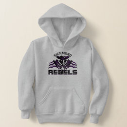 RR 03 | Black Rebel Logo Kids Grey