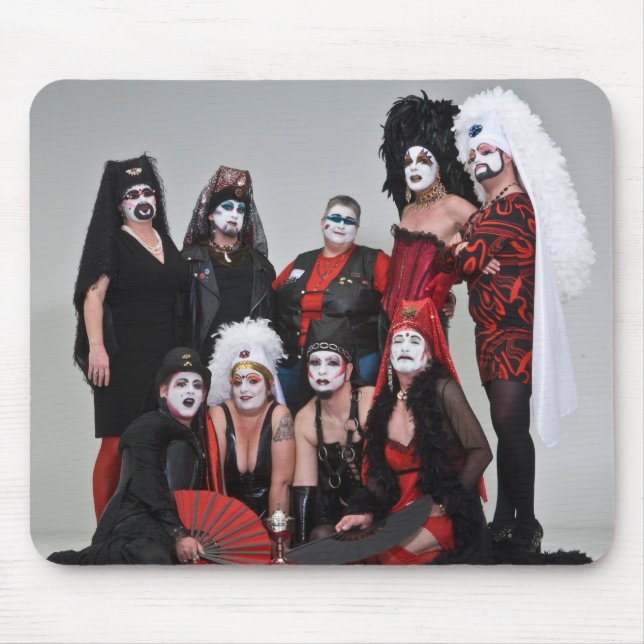 RR Sisters Holiday Photo Mouse Mat (Front)