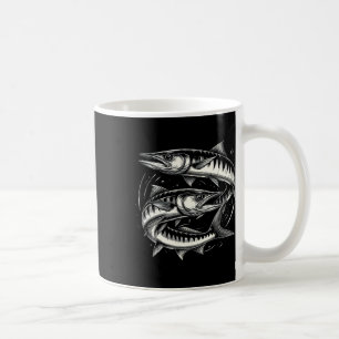 Rracuda Fish Graphic Art Design For Women And Men Coffee Mug