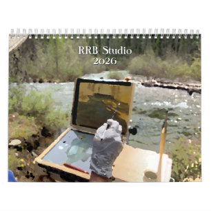 RRB Studio Oil Paintings Calendar
