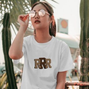 RRR "RISE ROAR REVOLT" RAM AND SEETA COUPLE T-Shirt