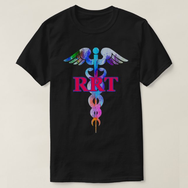 RRT Registered Respiratory Therapist Appreciation  T-Shirt (Design Front)