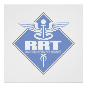 RRT Registered Respiratory Therapist Poster