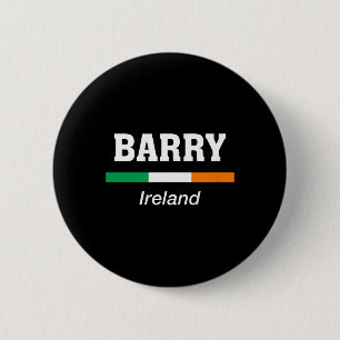 Rry Irish Family Name St Patricks Day Ireland Flag 6 Cm Round Badge
