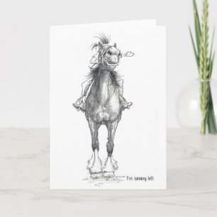 RS01 "Equestrian road signals" card