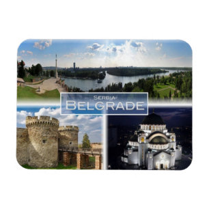 RS Serbia - Belgrade - Magnet
