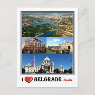 RS Serbia - Belgrade - Postcard