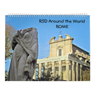 RSD Around The World Rome Calendar